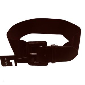 STYLE & CO | Brown Elastane Belt | Sz. M/L